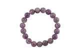 Bracelet Natural Lepidolite Bracelets 8mm Stackable Round Natural Gemstone Crystal Bracelets - Handmade Bracelet Crystal Bracelet