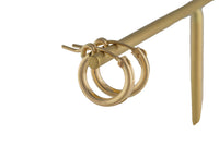 Gold Filled Tube Hoop Earing- 14/20 Gold Filled- USA Product-13mm- 2 pieces per order- 1 pairs- Without Ring