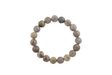 Natural Crazy Agate Smooth Round Size 6mm and 8mm- Handmade In USA- approx. 7" Bracelet Crystal Bracelet