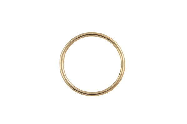 15mm Gold Filled Ring- 1.0mm Thick - 14/20 Gold Filled- USA Made- 1 piece per order