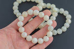 Moonstone Bracelet Smooth Round Size 10mm Handmade In USA Natural Gemstone Crystal Bracelets Handmade Jewelry Crystal Bracelet