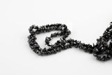 30" Natural Hematite Chips Beads 6mm - 8mm - 32 inch Strand Gemstone Beads