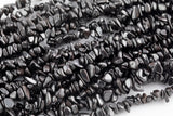 30" Natural Hematite Chips Beads 6mm - 8mm - 32 inch Strand Gemstone Beads