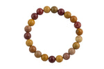 Mookaite Bracelet 8mm Jasper Stretchy String 8 mm Round Bead Bracelet Handmade Jewelry Bracelet Crystal Bracelet