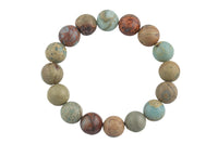 African Opal Smooth Round Size 6mm and 8mm- Handmade In USA- approx. 7" Bracelet Crystal Bracelet