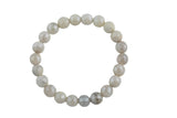 Bracelet Mystic Silverite Bracelets 8mm Stackable Round Natural Gemstone Crystal Bracelets - Handmade Bracelet Crystal Bracelet