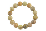 Bracelet Yellow Moonstone Bracelets 6mm 8mm 10mm 12mm Stackable Faceted Round Natural Gemstone Bracelets - Handmade Bracelet Bracelet- lgs