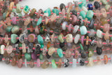 Multi Gemstone Freeform Roundel, High Quality in Freeform Roundel, 8mm- Wholesale Pricing- Full 15 Inch Strand