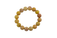 Bracelet Yellow Moonstone Bracelets 6mm 8mm 10mm 12mm Stackable Matte Round Natural Gemstone Crystal - Handmade Bracelet Bracelet- lgs