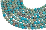 AFRICAN Sea Sediment Jasper Matte round sizes 4mm, 6mm, 8mm, 10mm, 12mm- Full 15.5 Inch Strand- Gemstone Beads