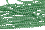 Natural Green Aventurine Beads Full Strands-15.5 inches-3mm- Nice Size Hole- Diamond Cutting High Facets- Nice and Sparkly- Faceted Round