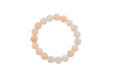 Natural Pink Aventurine Matte Round Size 6mm and 8mm- Handmade In USA- approx. 7" Bracelet Crystal Bracelet