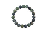 Kambaba Jasper Round Size 6mm and 8mm- Handmade In USA- Precharged- 7.5" Length Bracelet Crystal Bracelet