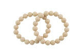 Natural RiverStone Fossil Coral Jasper Round Size 6mm and 8mm- Handmade In USA- approx. 7" Bracelet Crystal Bracelet