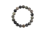Natural Spider Vein Jasper Round Size 4mm, 6mm and 8mm- Handmade In USA- approx. 7" Bracelet Crystal Bracelet