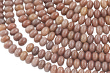 Purple Aventurine- High Quality in Roundel, 6mm, 8mm- Full 15.5 Inch Strand-Full Strand 15.5 inch Strand Smooth Gemstone Beads