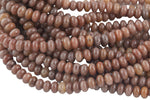 Purple Aventurine- High Quality in Roundel, 6mm, 8mm- Full 15.5 Inch Strand-Full Strand 15.5 inch Strand Smooth Gemstone Beads