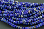 Sea Sediment- High Quality in Roundel, 6mm, 8mm- Full 15.5 Inch Strand-15.5 inch Strand Smooth Gemstone Beads