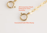 14K Gold Filled Necklace Necklaces - Made in USA - High Quality Gold Filled Jewelry - WATERPROOF - Manufactured and made in USA Satellite