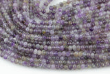 Natural Amethyst Beads Full Strands-15.5 inches-3-4mm- Nice Size Hole- Diamond Cutting, High Facets- Nice and Sparkly- Faceted Rondelle
