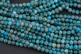 Natural Apatite Beads Full Strands-15.5 inches- 2mm, 3mm, 4mm- Nice Size Hole- Diamond Cutting, High Facets-Nice and Sparkly- A