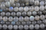 Blue Flashes~ AAA Natural Blue Labradorite 2mm 4mm 6mm 7mm 8mm 10mm Round Beads 15.5" Strand