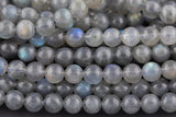 Blue Flashes~ AAA Natural Blue Labradorite 2mm 4mm 6mm 7mm 8mm 10mm Round Beads 15.5" Strand