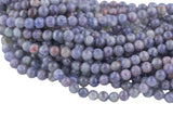 Natural Sunstone Iolite 6mm 8mm Round Beads 15.5" Strand