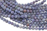 Natural Sunstone Iolite 6mm 8mm Round Beads 15.5" Strand