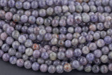 Natural Sunstone Iolite 6mm 8mm Round Beads 15.5" Strand