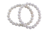 Mystic Chalcedony 8 mm Stretchy String Bracelet Bracelet Crystal Bracelet