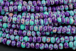 Sea Sediment Jasper- High Quality in Roundel, 6mm, 8mm- Full 15.5 Inch Strand-15.5 inch Strand Smooth Gemstone Beads