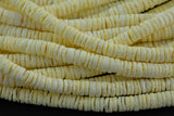 Puka Shell- 6mm- Strand 24 inch Strand