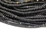 Onyx- High Quality in Roundel, 6mm, 8mm- Full 15.5 Inch Strand-15.5 inch Strand Smooth Gemstone Beads