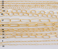 14kt Gold Filled Necklace USA Made - Hand Made and Made to Order- Permanent Jewelry Necklace - Custom and Standard Length- Made in USA
