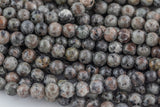 Natural Yooperlite Smooth Round Beads Size 6mm 8mm 10mm 15.5'' Strand- UV reactive
