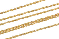 14K Gold Filled Snake Chain 0.75mm Made in USA 1 Foot of 0.7 mm 14K Gold Filled Bulk Snake Chain- USA Made Permanent Jewelry Chain