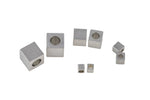 Stainless Steel Cube Beads Roundel 3mm 4mm 6mm 8mm