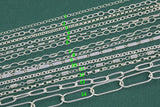 925 Sterling Silver Permanent Jewelry Chain by the Foot