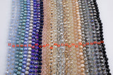 NEW BATCH!! Knotted crystal necklaces. Extra Long Hand-Knotted Crystal- Approximately 36-39 Inches Long- 8mm- Long Necklace