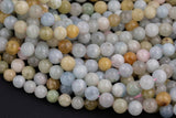 Morganite Smooth Round Beads 4mm 6mm 8mm 10mm 12mm 15.5" Strand