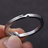 50x - 1.25 Inch Keychain Ring