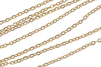Gold Filled Cable Heavier Chain 1.8mm , Wholesale, USA Made, Chain by foot Permanent Jewelry Chain
