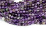 Natural AMETHYST Gemstone Beads Round 6mm, 8mm, 10mm- In full 15.5 Strand Smooth Gemstone Beads