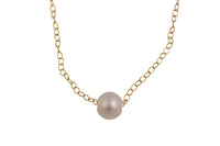 6mm Large hole pearl- High Quality Round Freshwater Pearl- 1 pc