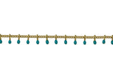 Dainty Multi color Enamel Rolo Cable Paperclip Chain by Yard, Link Cable Thick Elongate Chain, Wholesale bulk Roll Chain Jewelry
