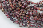 Natural Multi Color Spinel High Quality in Center Drilled Nuggets- Full 15.5 Inch Strand