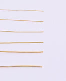 Gold Plated Non Tarnish Beading Wire for Craft Supply Copper Wire Tarnish Resistant Wire Wrapping 18, 20, 21, 22, 24, 26, 28 gauge 5 meter