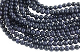 Blue Goldstone Sandstone Grade AAA Round Beads. Full 15.5 Inch strand 4mm, 6mm, 8mm, 10mm, or 12mm AAA Quality Smooth