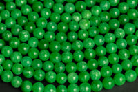 Emerald Green- JADE Smooth Round- 6mm 8mm 10mm 12mm-Full Strand 15.5 inch Strand AAA Quality